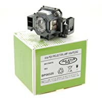 Alda PQ-Premium- Lámpara de proyector para EPSON EB-140W- EB-410W- EB-410WE- EMP-400- EMP-400E- EMP-400W- EMP-410W- EMP…